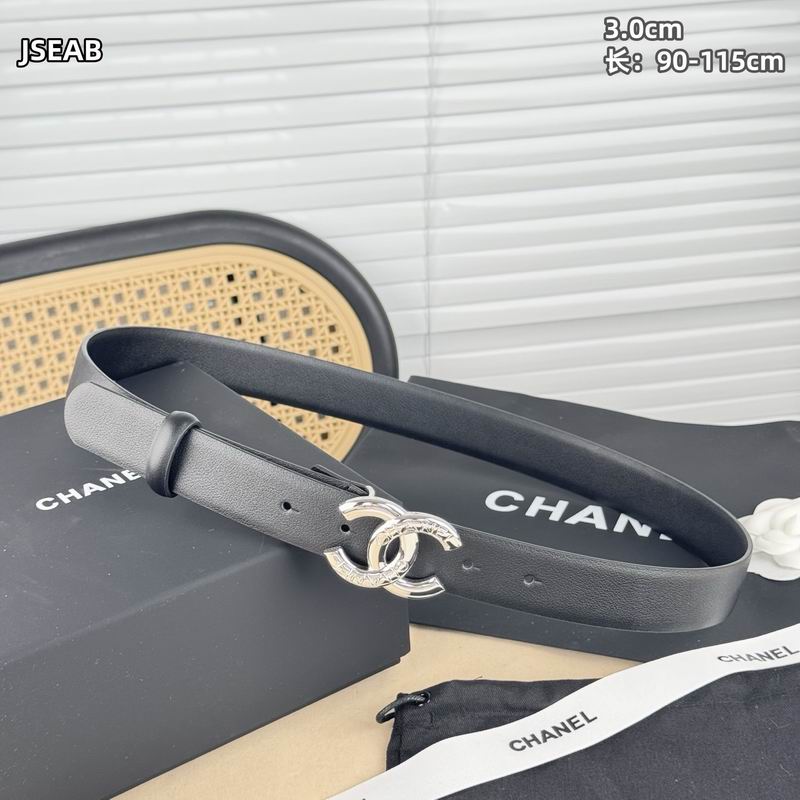 Chanel belt 30mmX90-115cm 8L03